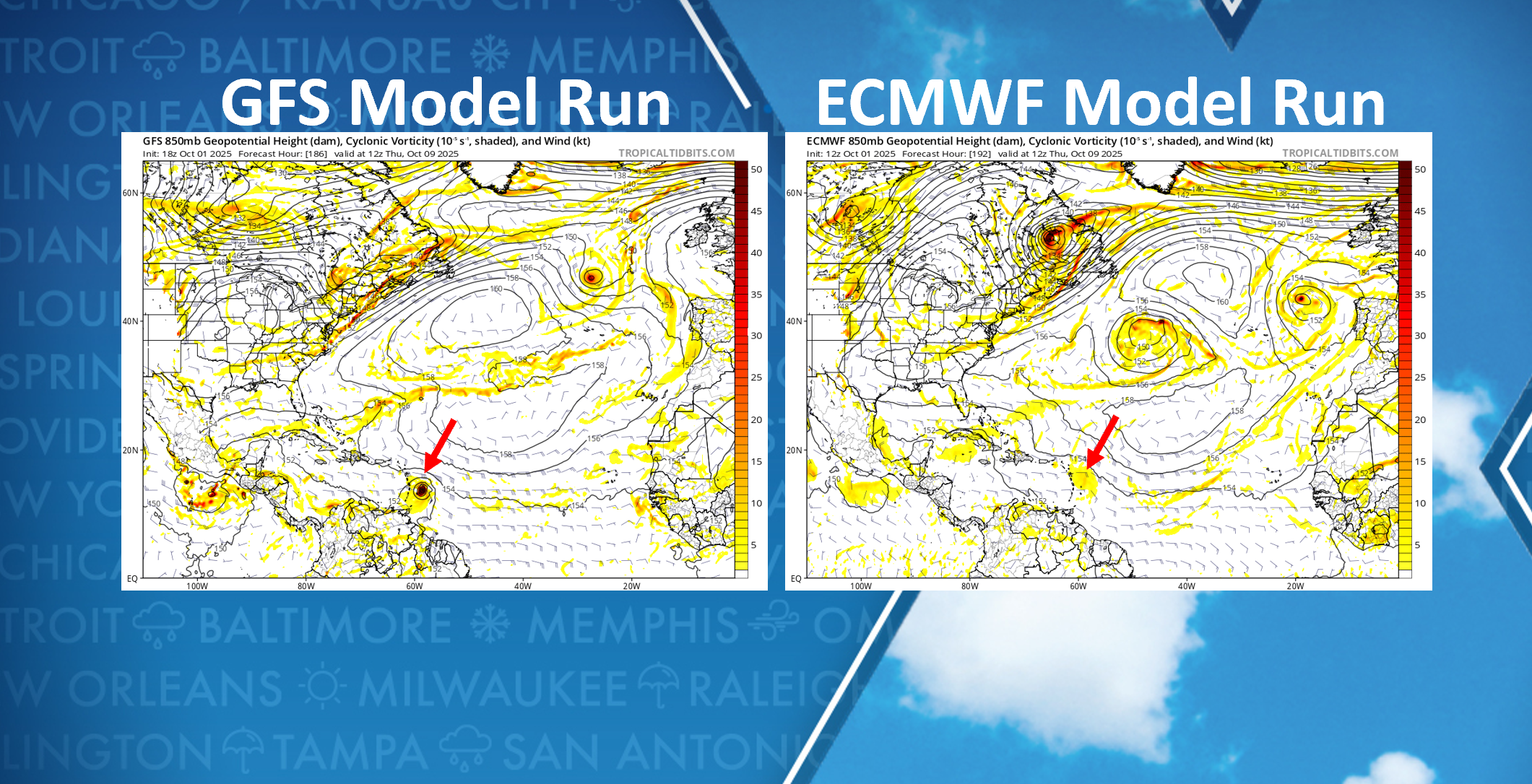 Odds tick upward for development of tropical wave in central Atlantic