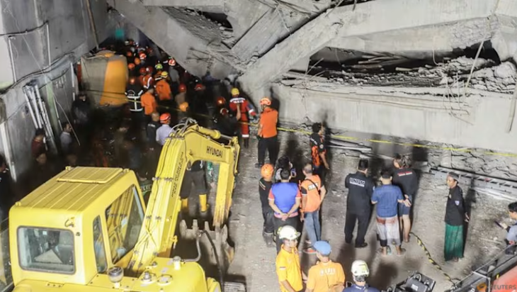 Vụ sập trường ở Indonesia: 59 người mất tích, không còn dấu hiệu sự sống