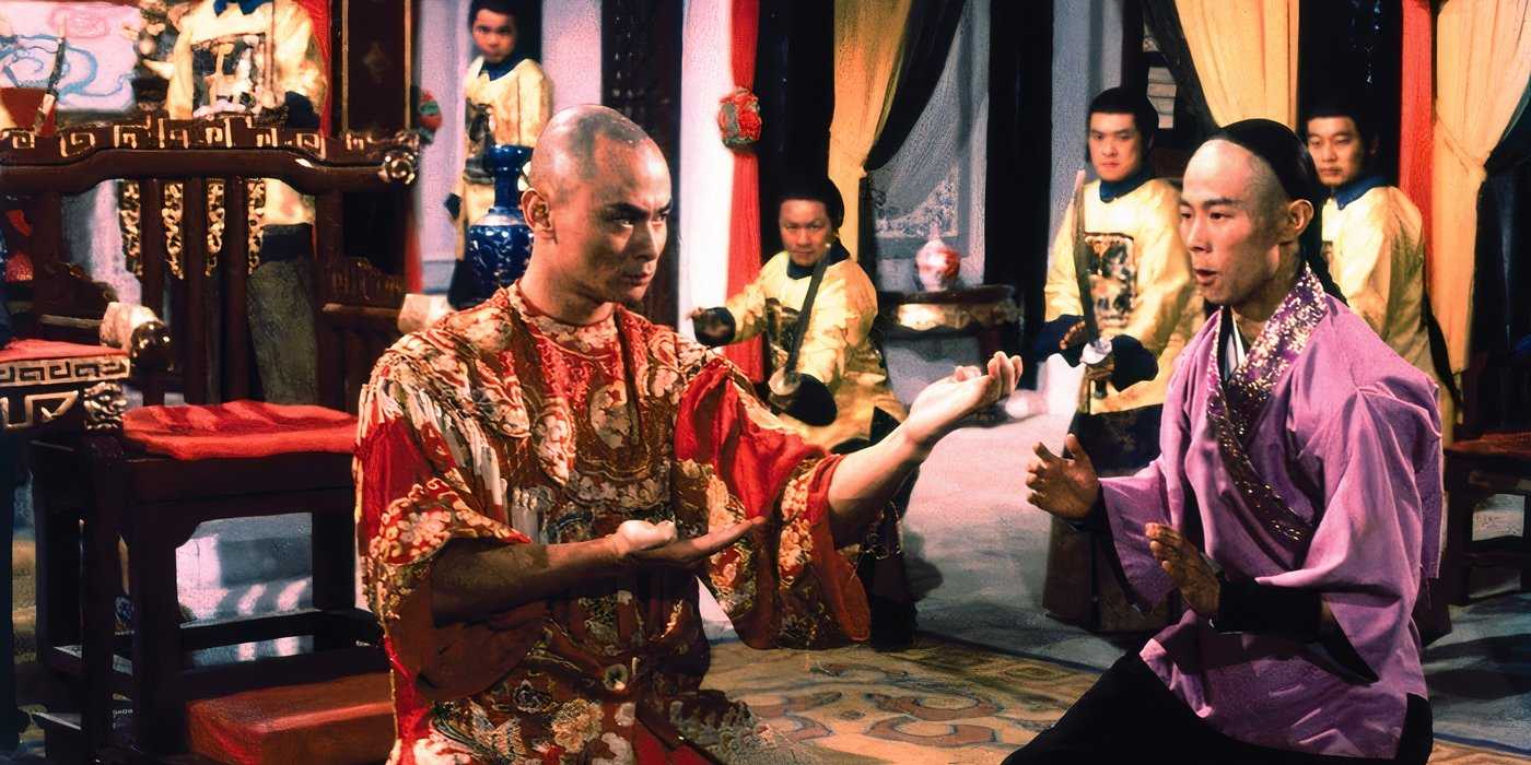 Gordon Liu and Hsiao Ho in Disciples of the 36th Chamber