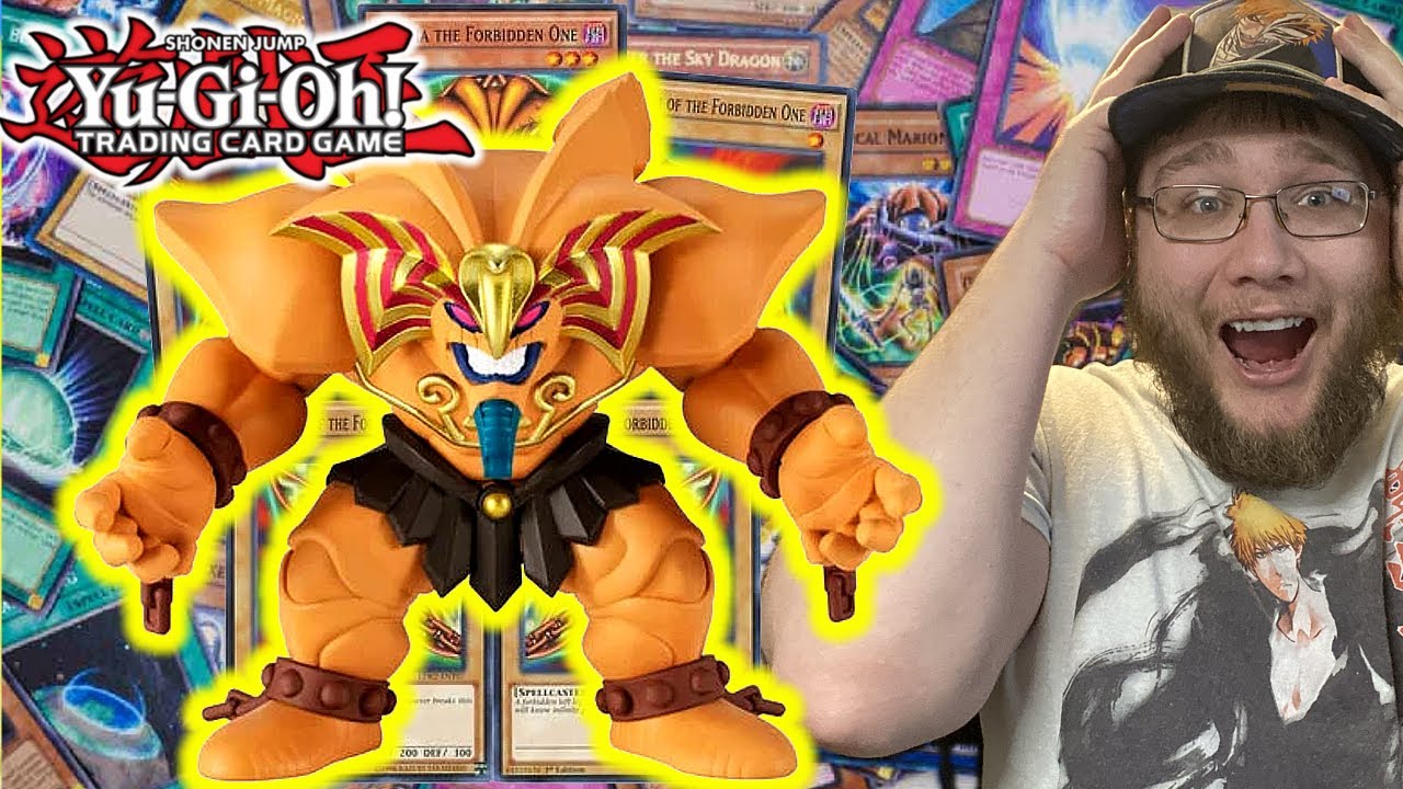 Yu-Gi-Oh Exodia collection figure unboxing with an epic Exodia summon