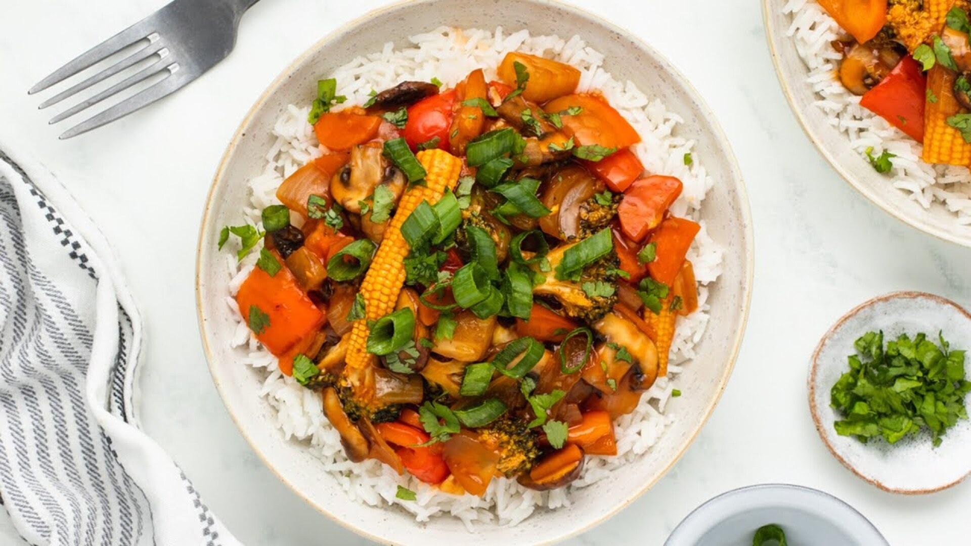Sweet And Sour Vegetable Stir Fry Recipe