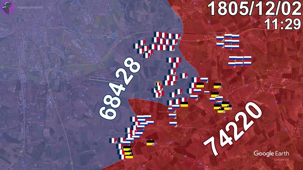 How Napoleon split the coalition at Austerlitz