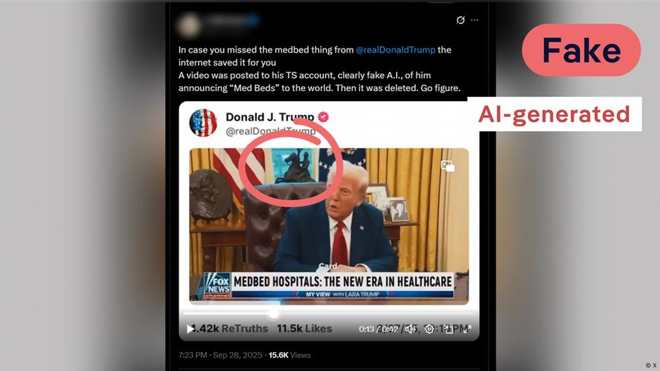 AA1NJFbq Pemeriksaan fakta: Donald Trump dan mitos "MedBed"