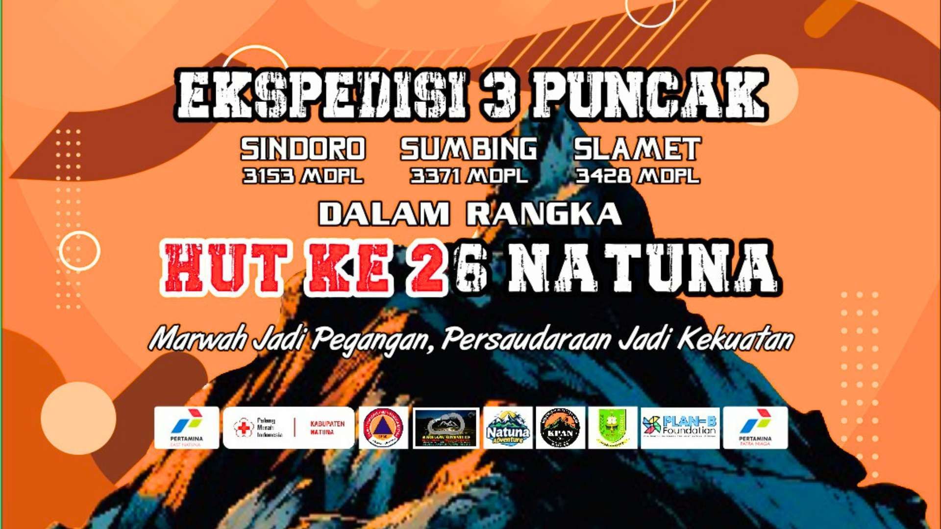AA1NJIT2 Ekspedisi Tiga Puncak Tantang Gunung Slamet, Puncak Tertinggi Jawa Tengah