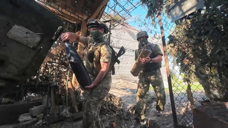 Russische Soldaten in der Ukraine