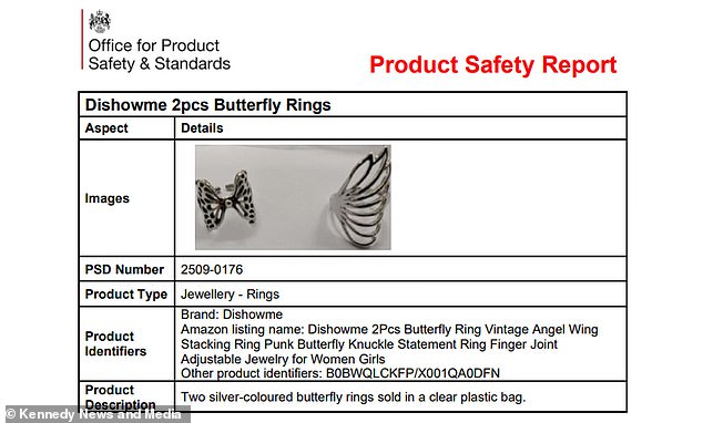 AA1NJdkc Peringatan darurat karena perhiasan yang dijual di Amazon ditemukan mengandung 'tingkat tinggi bahan kimia penyebab kanker'