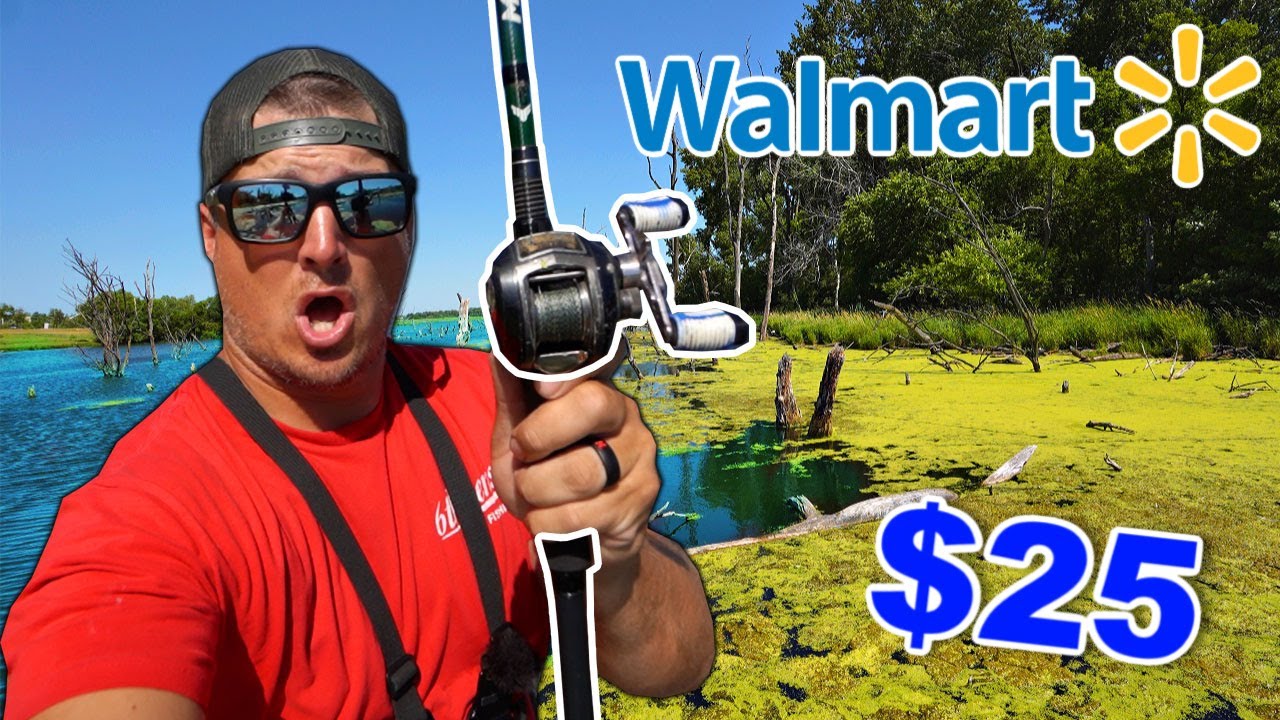 Who catches more fish with 25 dollar Walmart lures?