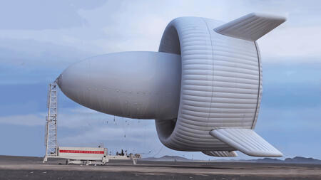 Chinas fliegende Windturbinen durchbrechen die Megawatt-Grenze
