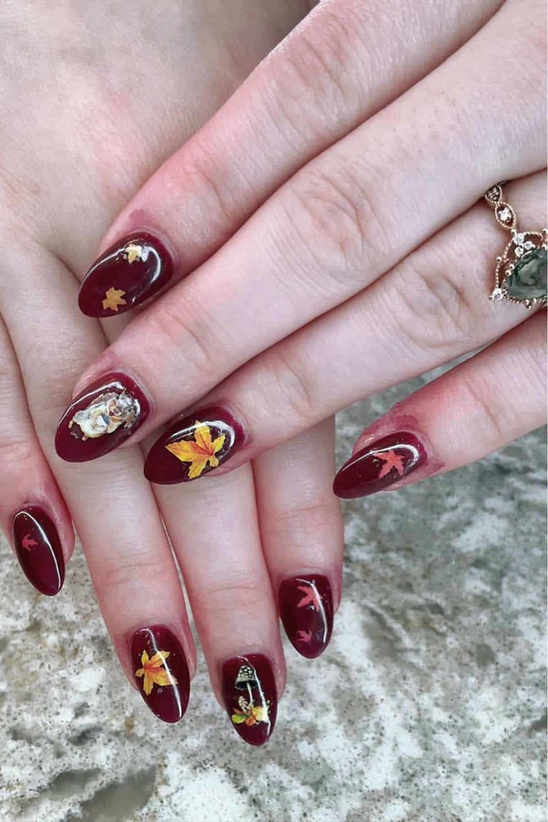 40 Fall Nail Designs So Chic You ll Want Sweater Weather Year Round 40 Fall Nail Designs So Chic You ll Want Sweater Weather Year Round
