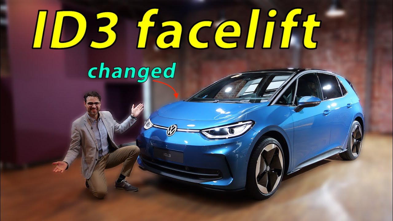Volkswagen ID.3 Facelift – Updates and Golf-Inspired Design