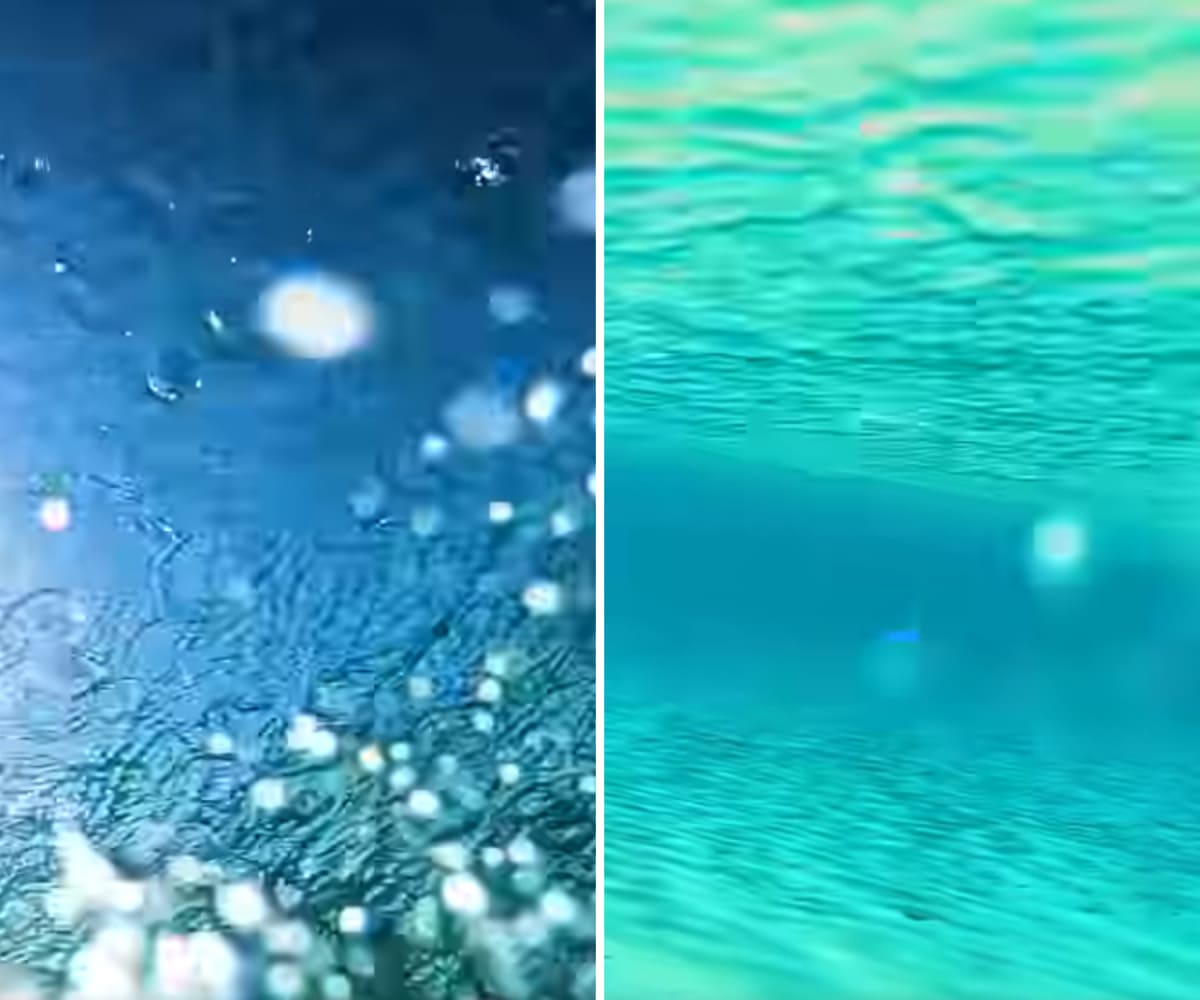 AA1NK5lG Video Menakjubkan Menunjukkan Gelombang Seperti Kristal Kaca yang Menghantam Pantai di Hawaii