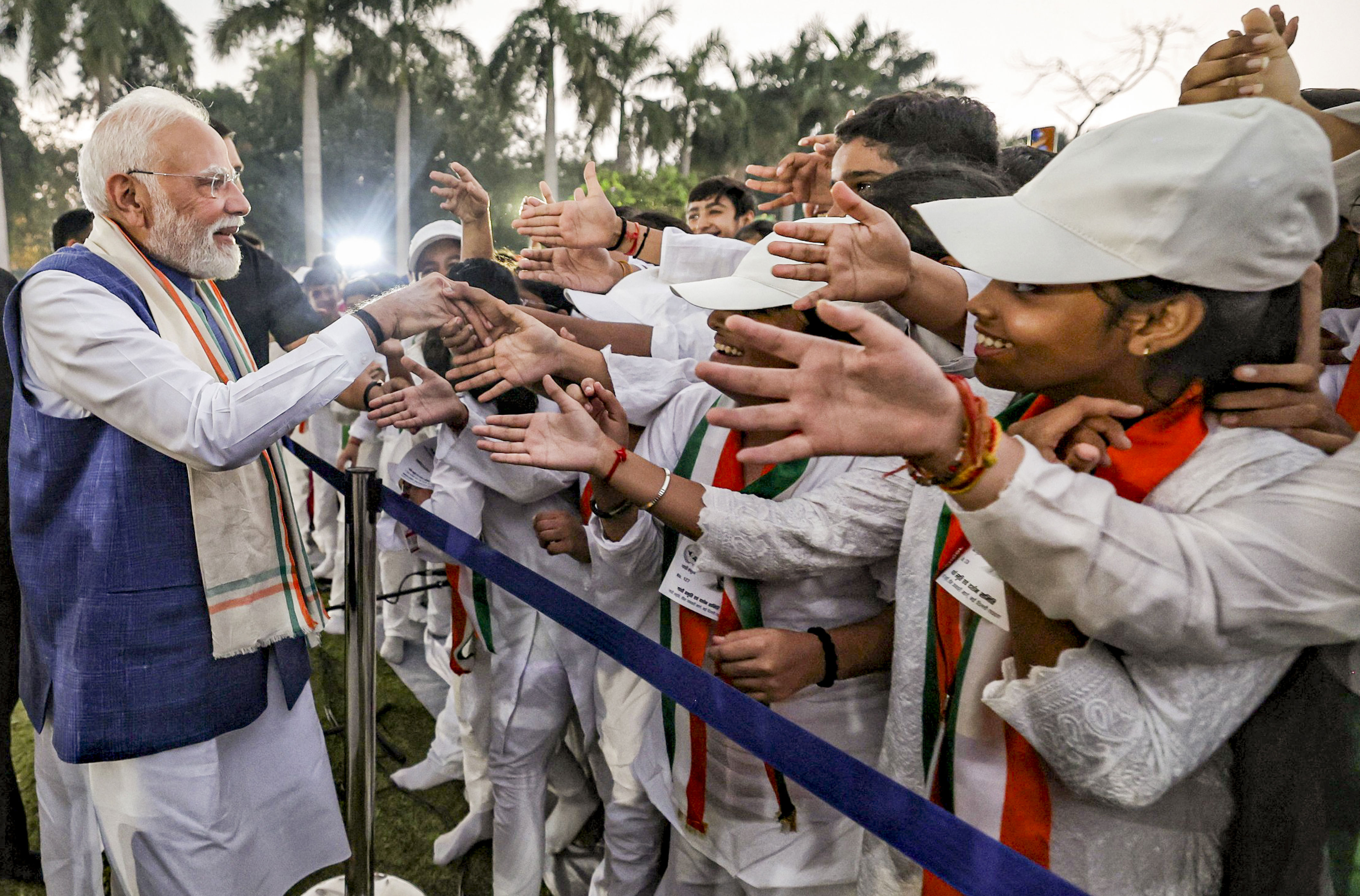 PM Modi pays homage to Gandhi, Shastri on birth anniversary