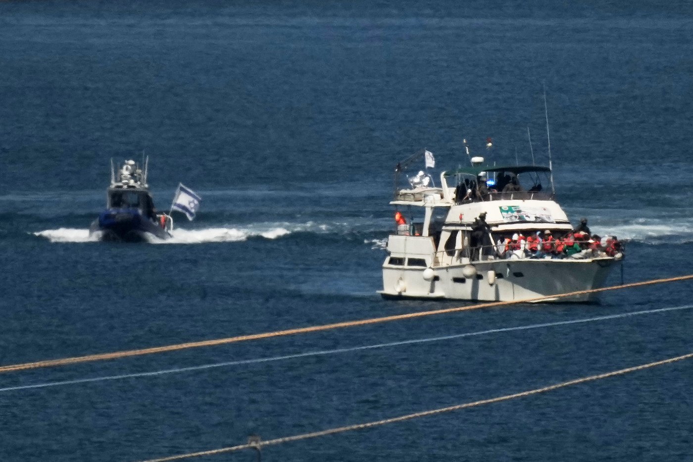 Israeli navy intercepts boats attempting to break Gaza blockade and ...
