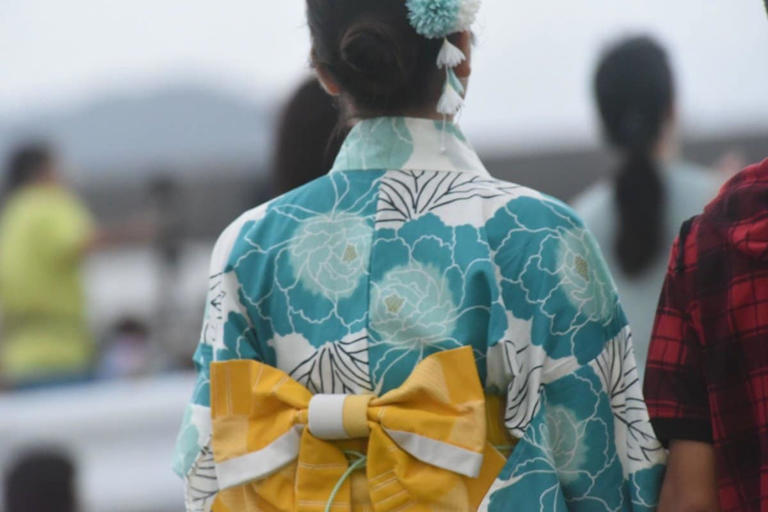70年大阪万博のゆかた 大阪・関西万博に着て行った「祖母の浴衣」 70年万博を思い出す