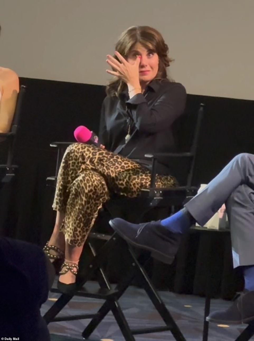 Monica Lewinsky breaks down in tears as she recalls Bill Clinton scandal