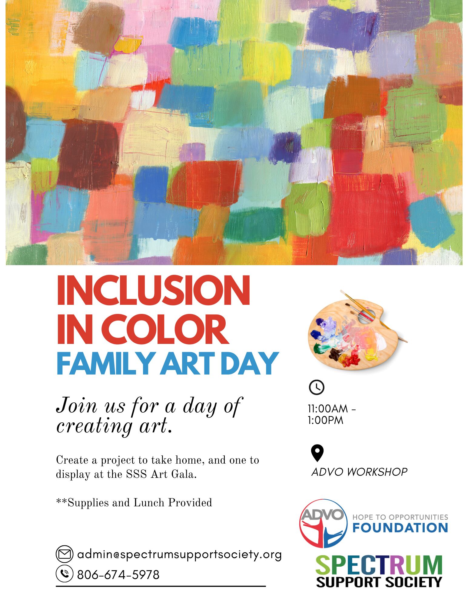 AA1NL2Fw Spectrum Support Society mengumumkan acara 'Inklusi dalam Warna'