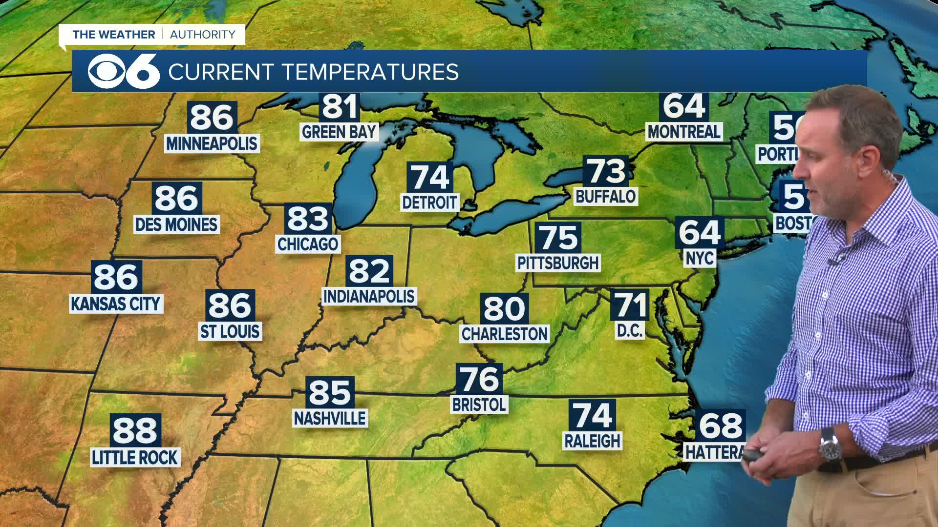 Zach's Thursday Evening Wx Update