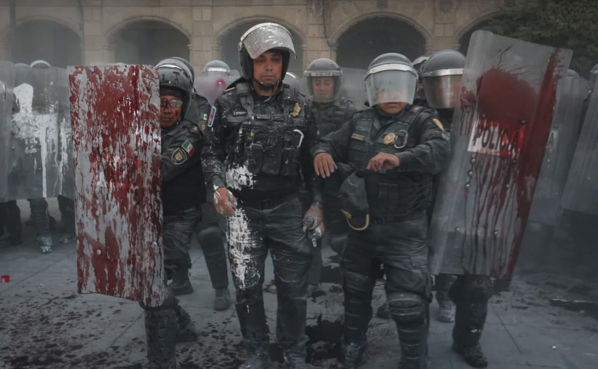 Fotos Violenta Marcha Del 2 De Octubre Saquean Vandalizan Y Agreden