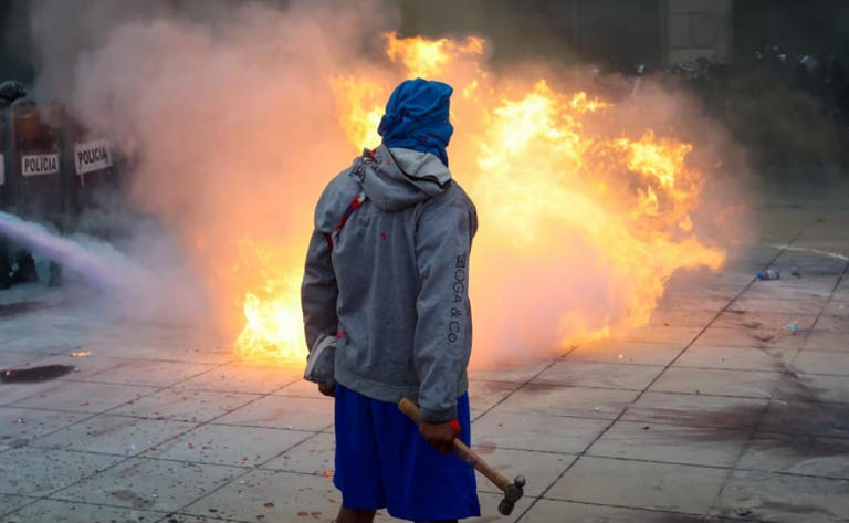 Fotos Violenta Marcha Del 2 De Octubre Saquean Vandalizan Y Agreden