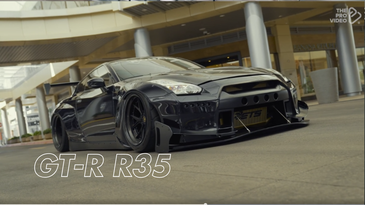 Nissan GT R R35 Panda Body Kit Black Edition Tested