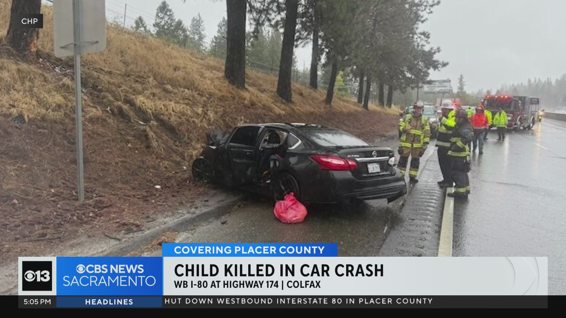 Placer County Interstate 80 crash kills 1, injures 3