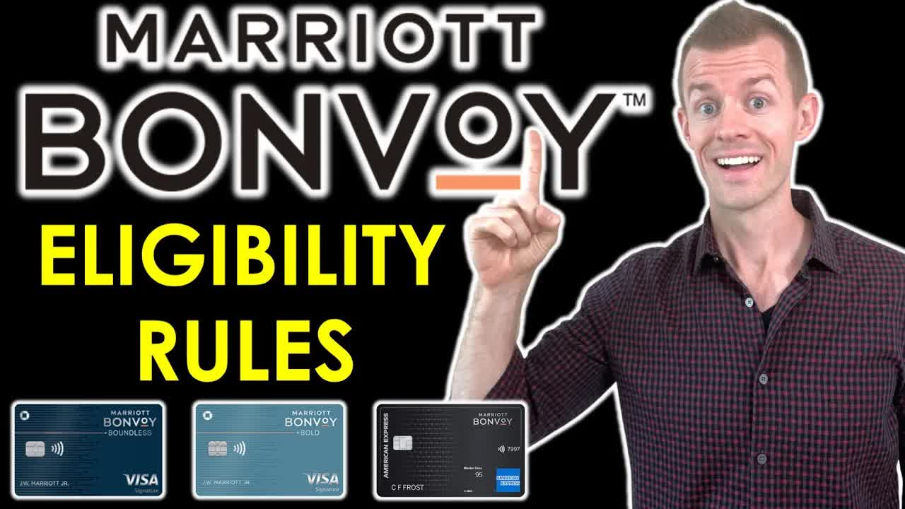 Marriott credit card eligibility rules! (Watch before you apply)