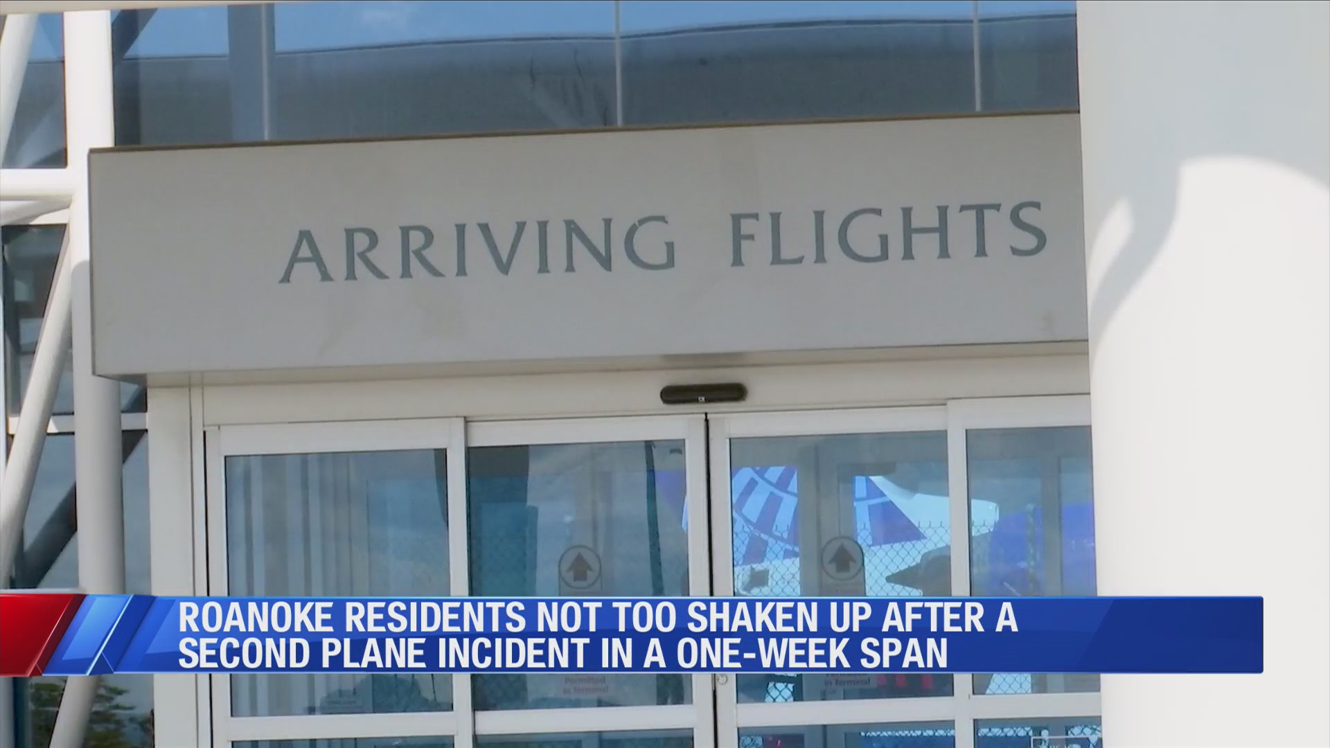 Roanoke residents not too shaken up after a second plane incident in a