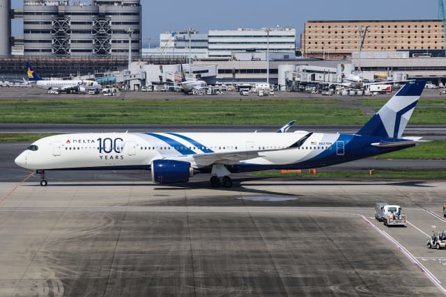 専用 DELTA A350-900 100周年 デルタ航空 エアーバス ph DELTA A350-900 100周年 デルタ航空 エアーバス ph