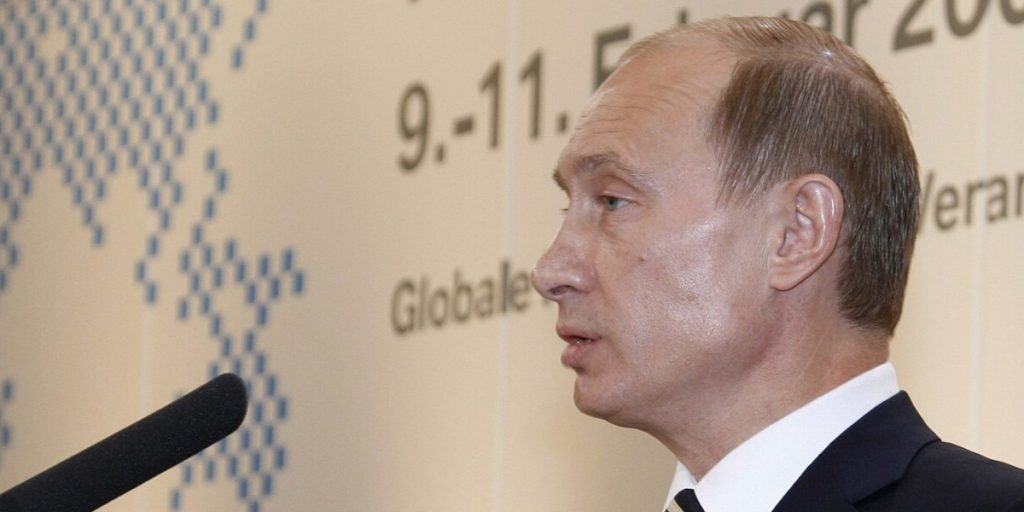 Scared Putin disappears from public view after just one trip from Moscow