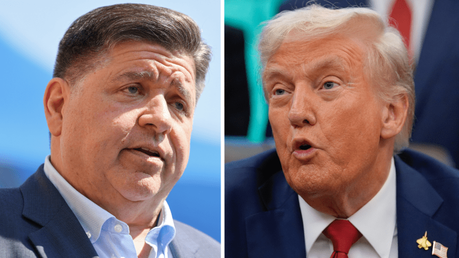 Trump insults Pritzker with AI-generated social media post