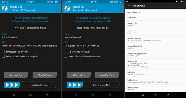 Flashing LineageOS on Android