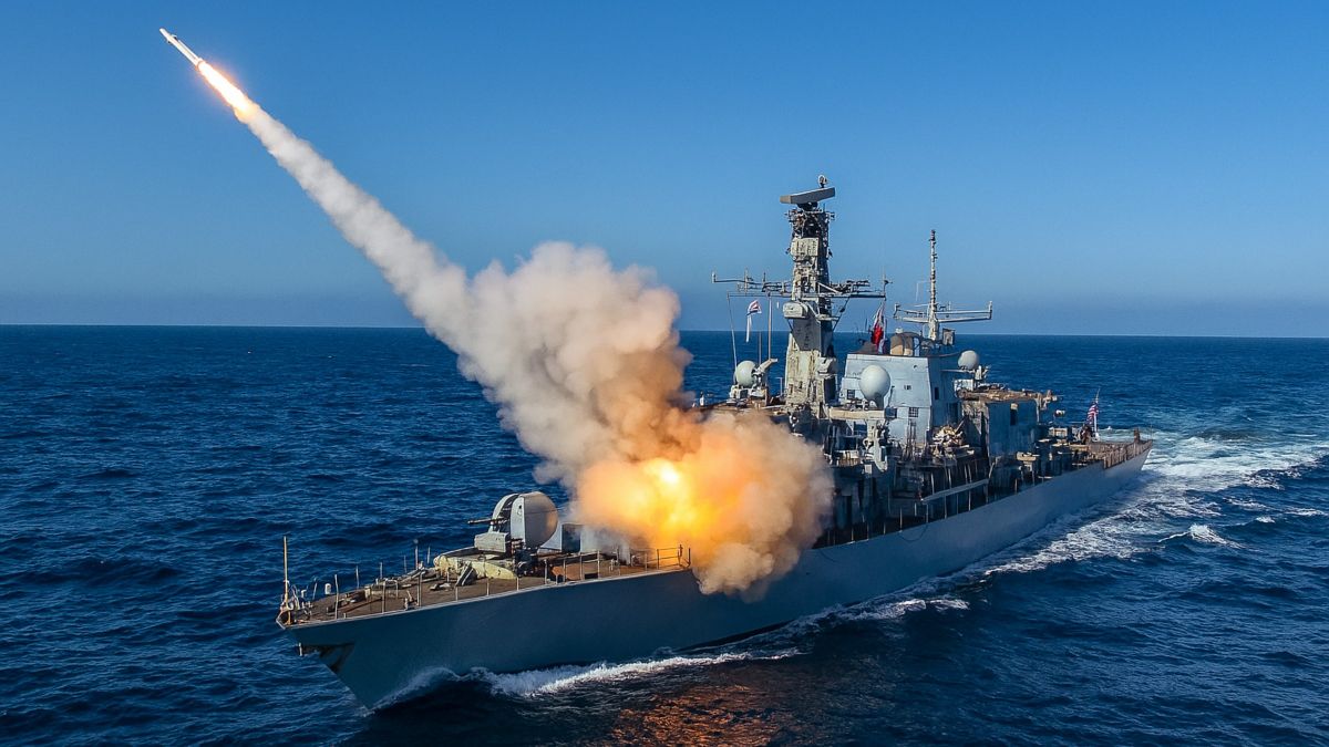 Confirmado La Armada Británica Realiza El Primer Disparo De Un Misil