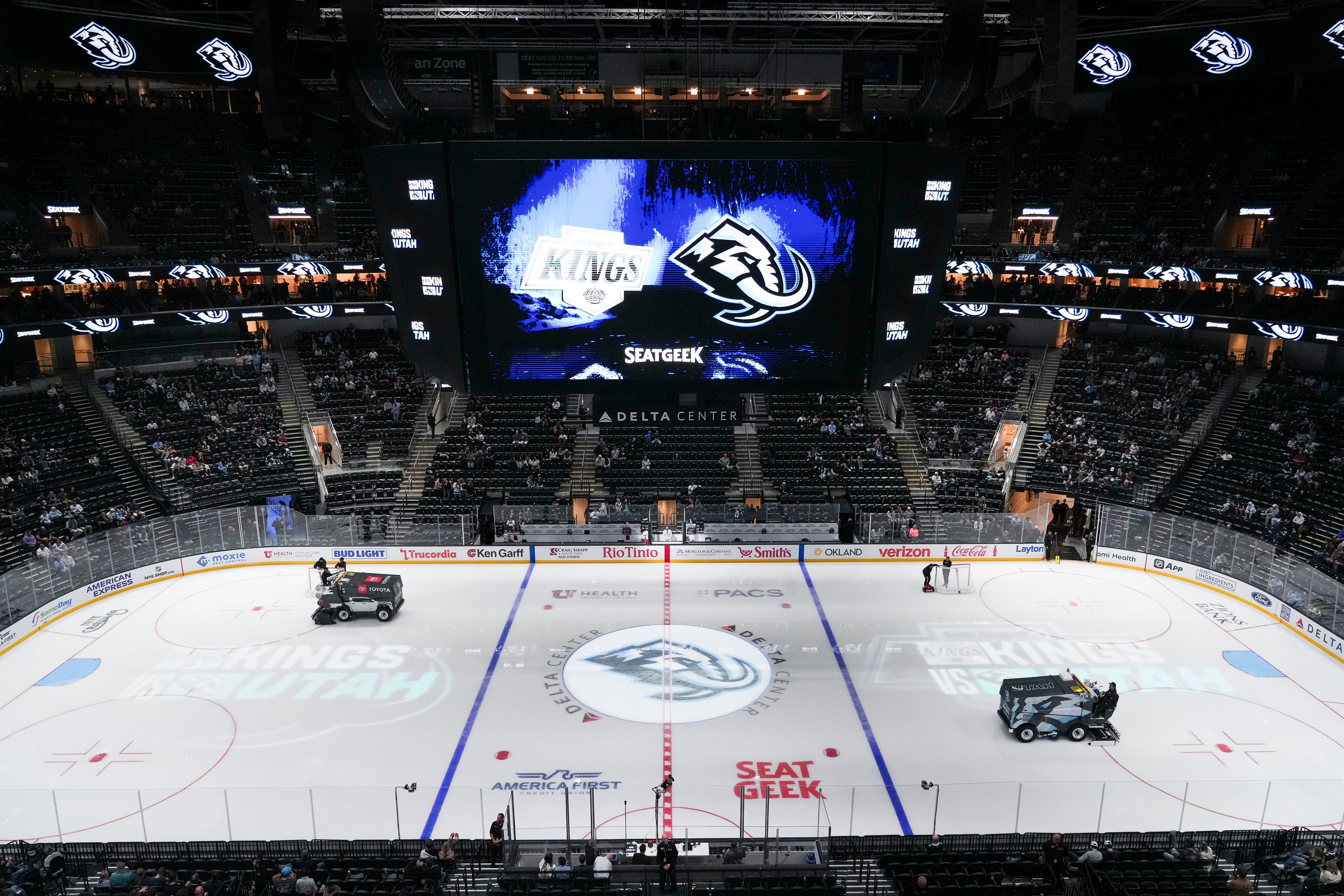 Look inside the revamped Delta Center, where there are changes for Utah ...