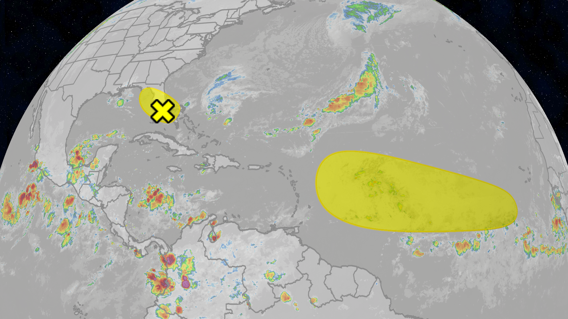 National Hurricane Center Watching 2 Areas In Atlantic