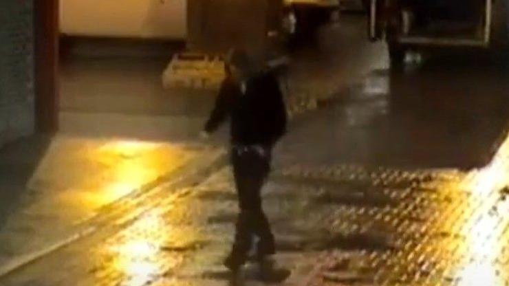 The attacker was caught on CCTV footage but he was not identified