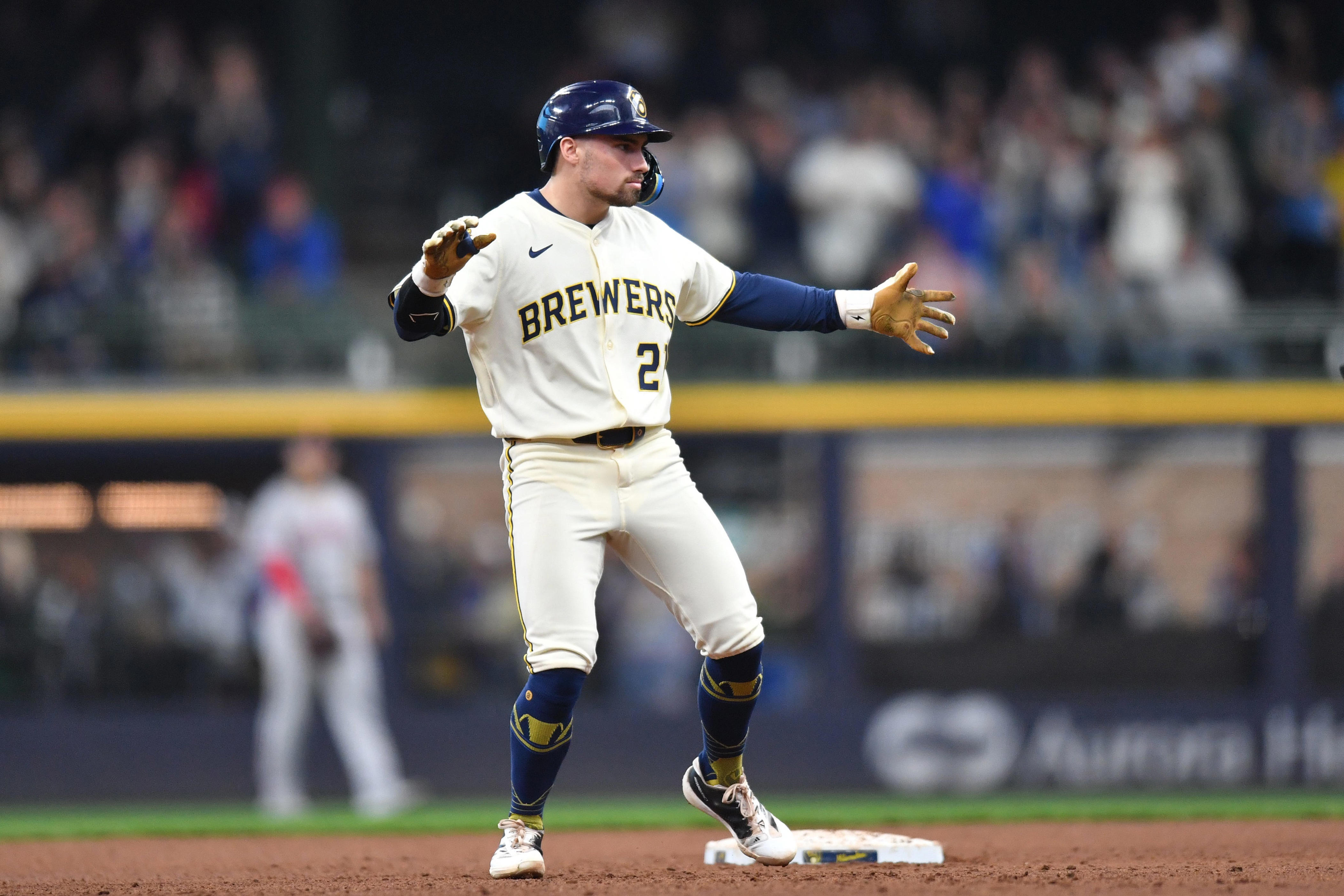 Led by Caleb Durbin's third-place finish, four Brewers receive NL ...