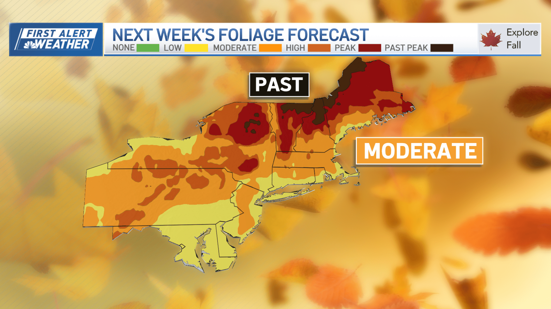 A beautiful, warm weekend to check out that fall foliage