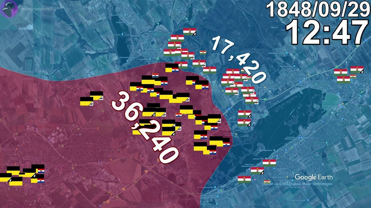 Battle of Pákozd explained in 40 seconds
