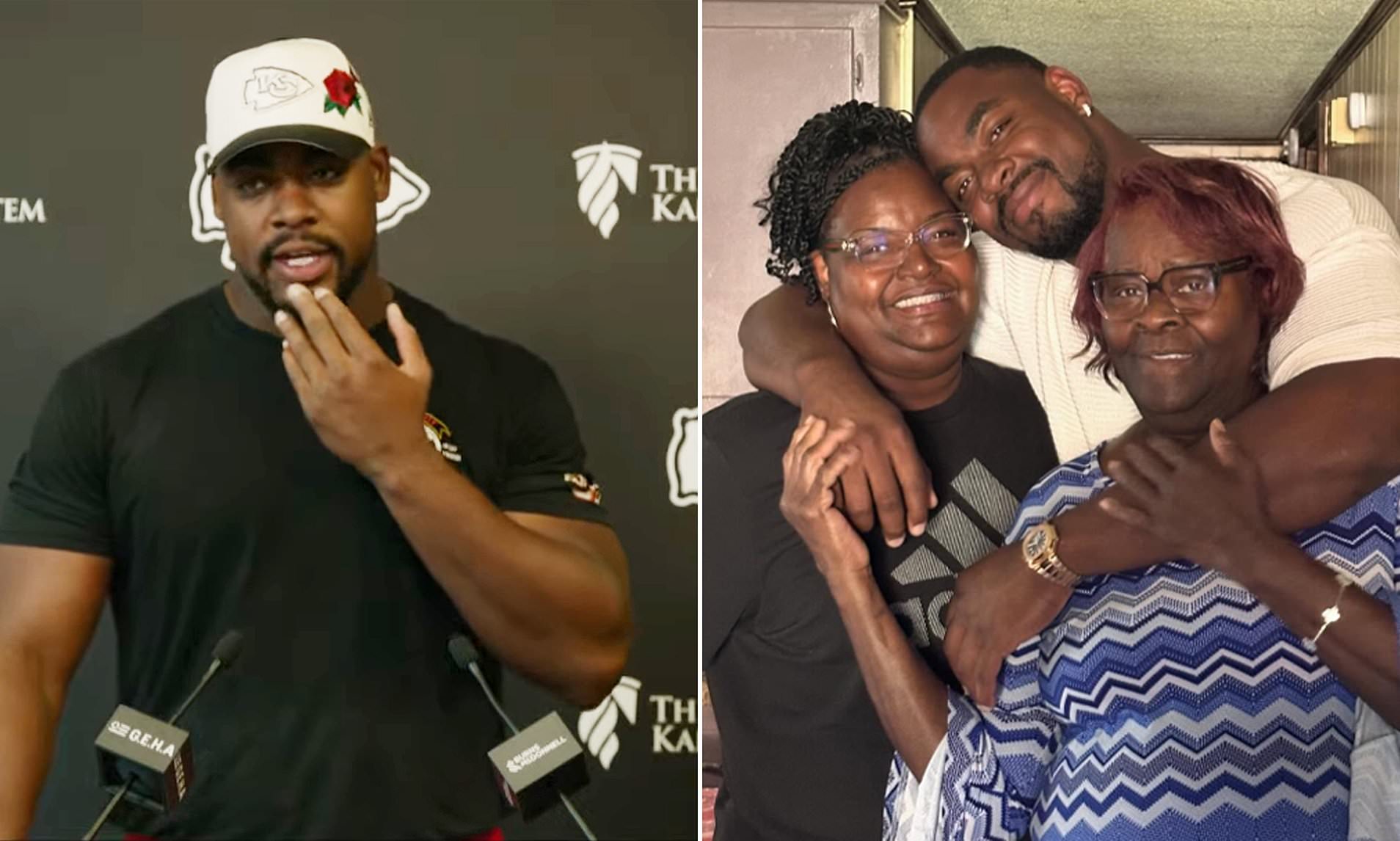 Devastated Chris Jones reveals his aunt died watching him play for Chiefs(02)