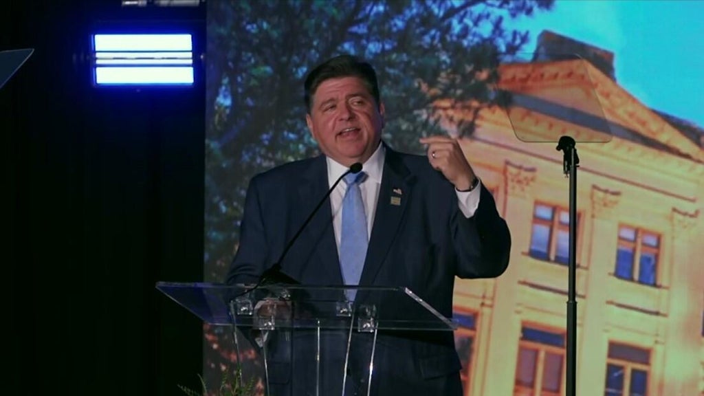 In Atlanta speech, Pritzker urges fellow Democrats to stand up to Trump ...