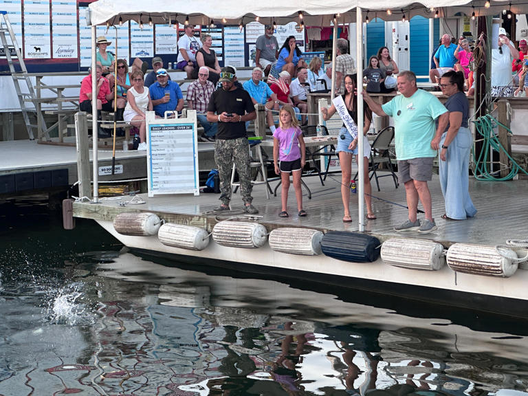 From gutting fish to pushing anglers in, Miss Destin Bella Riggs had a ...