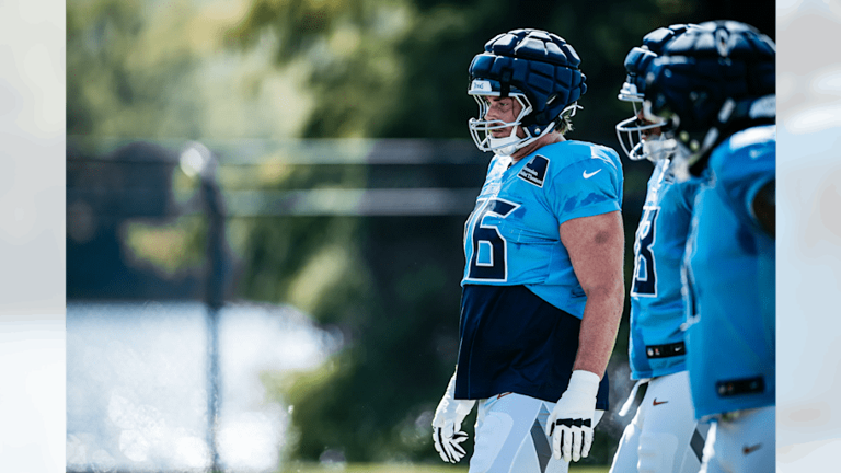 New Titans Rookie OL Proud of Versatility