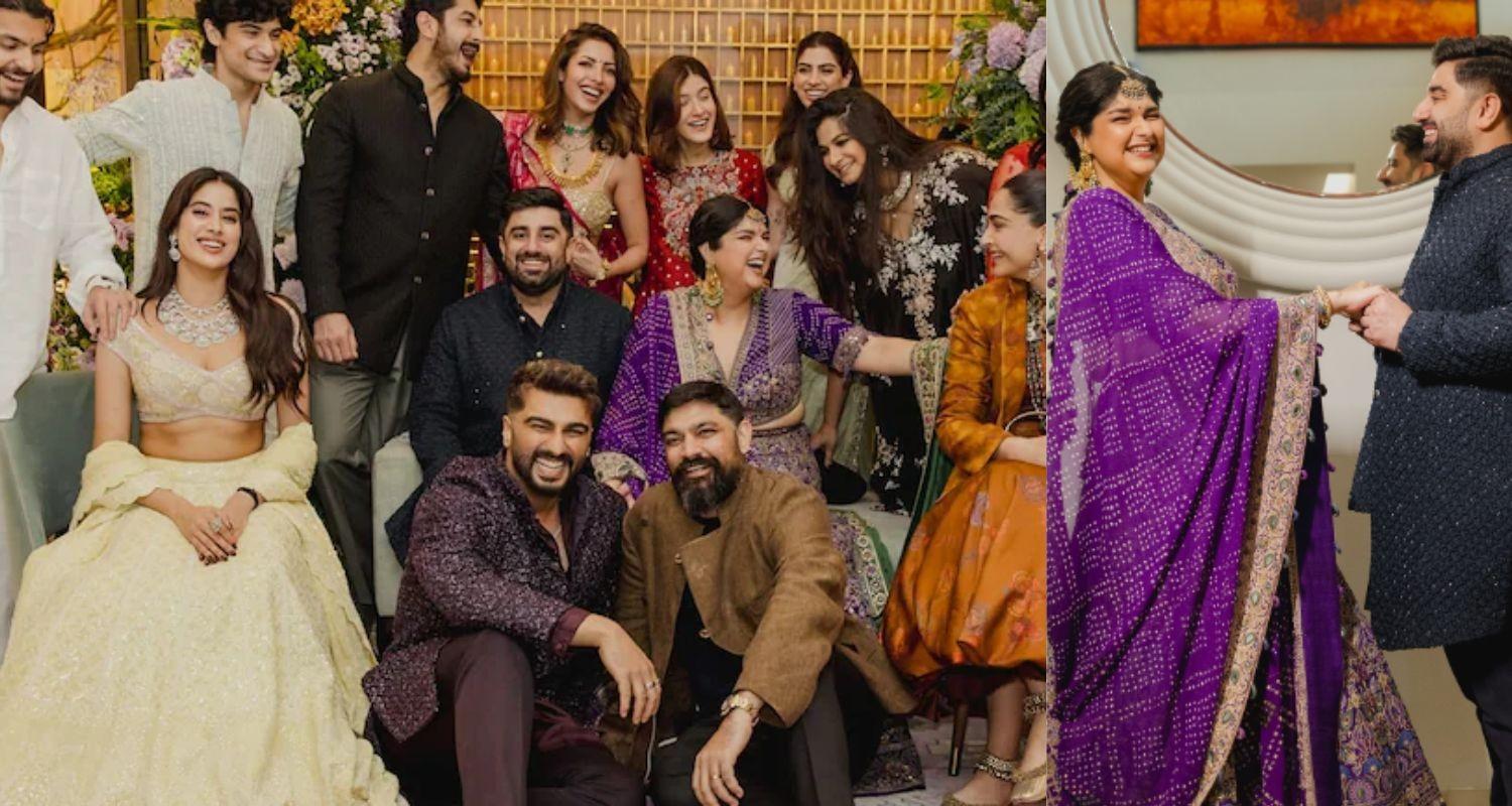 Kapoor family celebrates Anshula’s engagement
