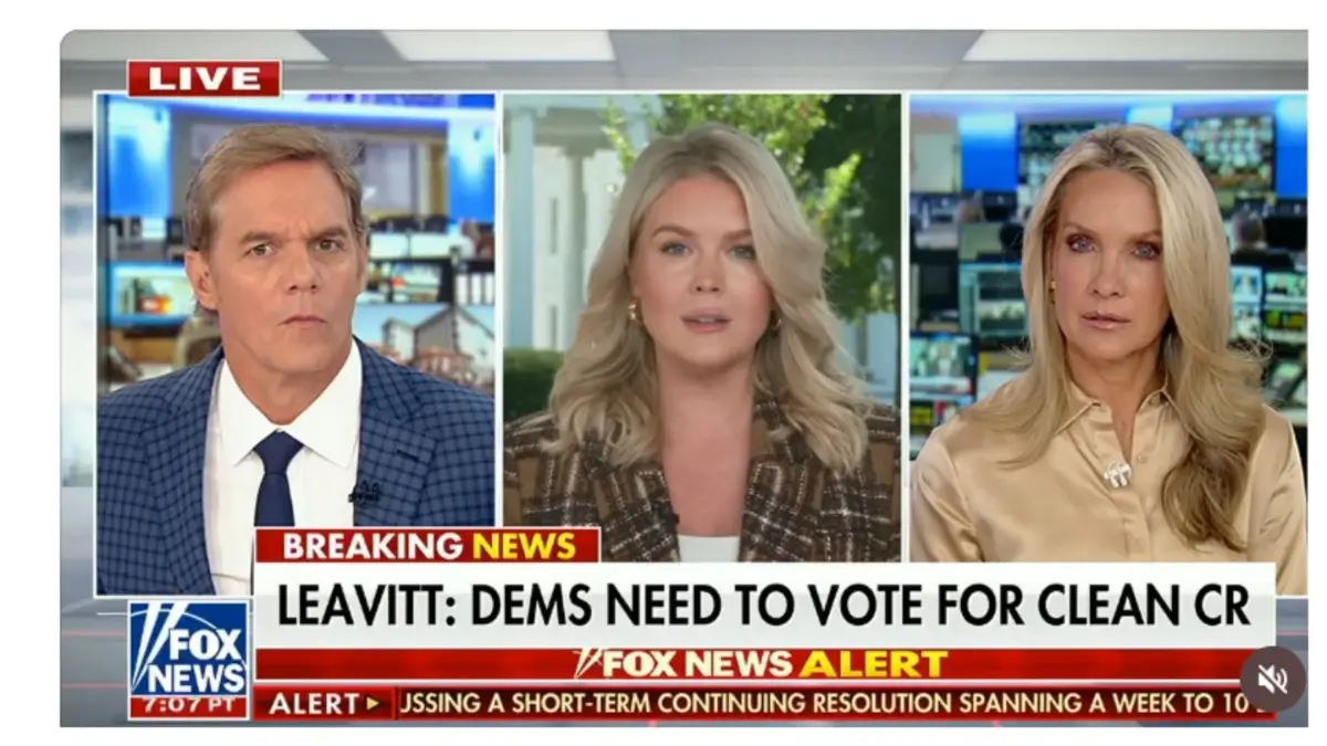 ‘Why Is She Shouting?’ Fox News Throws Karoline Leavitt a Curveball