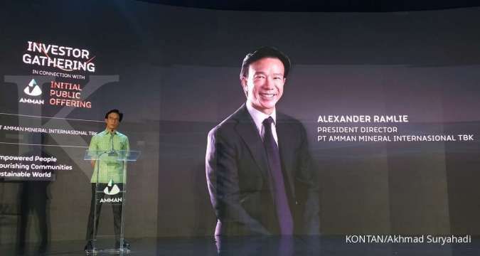 Saham AMMN Dijual Komisaris, Berapa Keuntungannya?