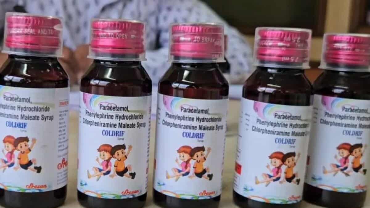 Cough syrup deaths: CDSCO inspects 19 drug manufacturing units