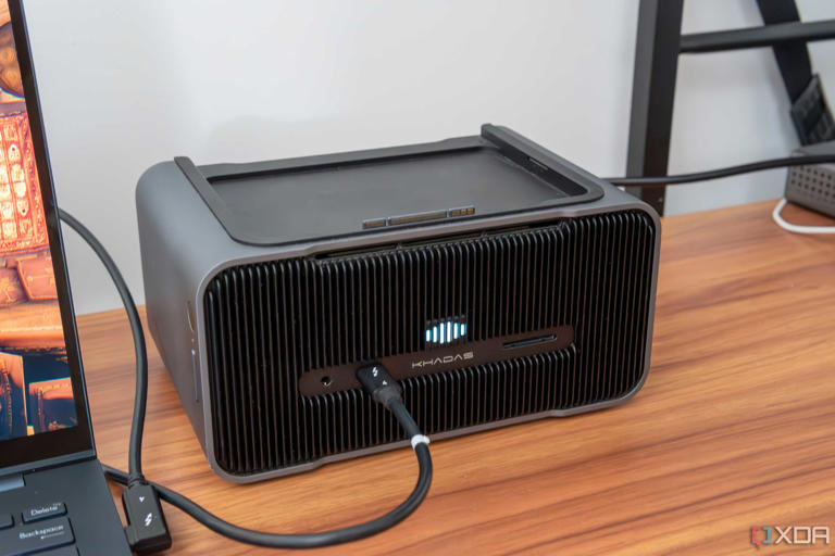 eGPU enclosure for laptop.