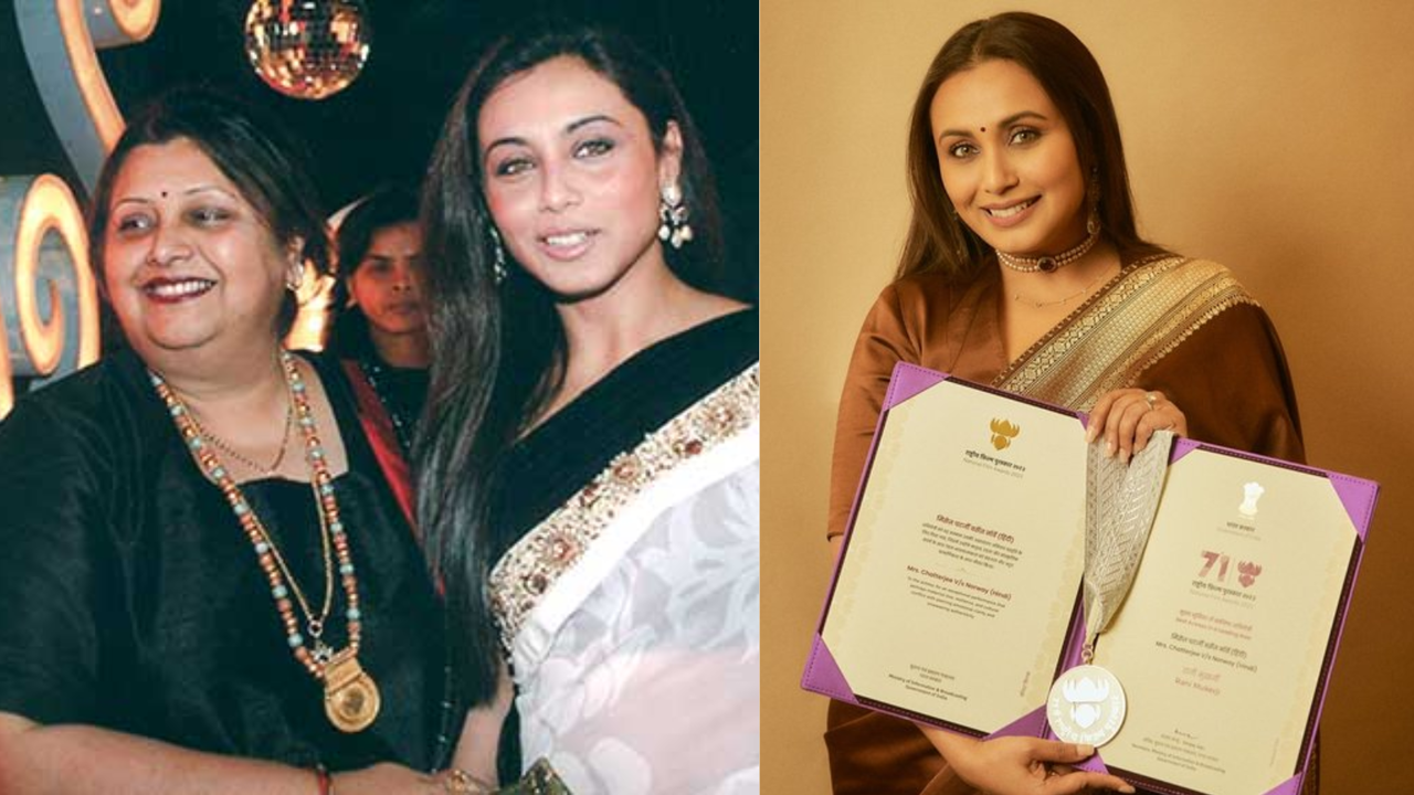 Rani Mukerji's mother expresses that the actress 'deserved the National ...