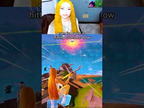 ICE SPICE HIT AN INSANE TRICKSHOT