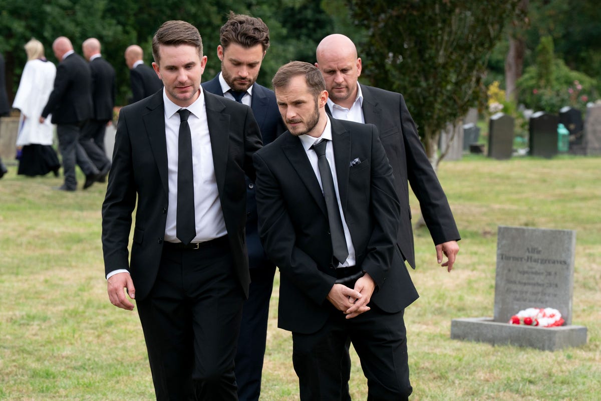 EMBARGOED UNTIL 30/09/2025 00:01 Callum Highway, Johnny Carter, Ben Mitchell, Stuart Highway, EastEnders 